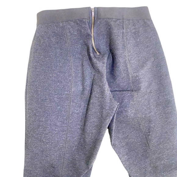 J crew pixie stretch Ponte knit back pant exposed zipper charcoal gray size 4R - Picture 7 of 9